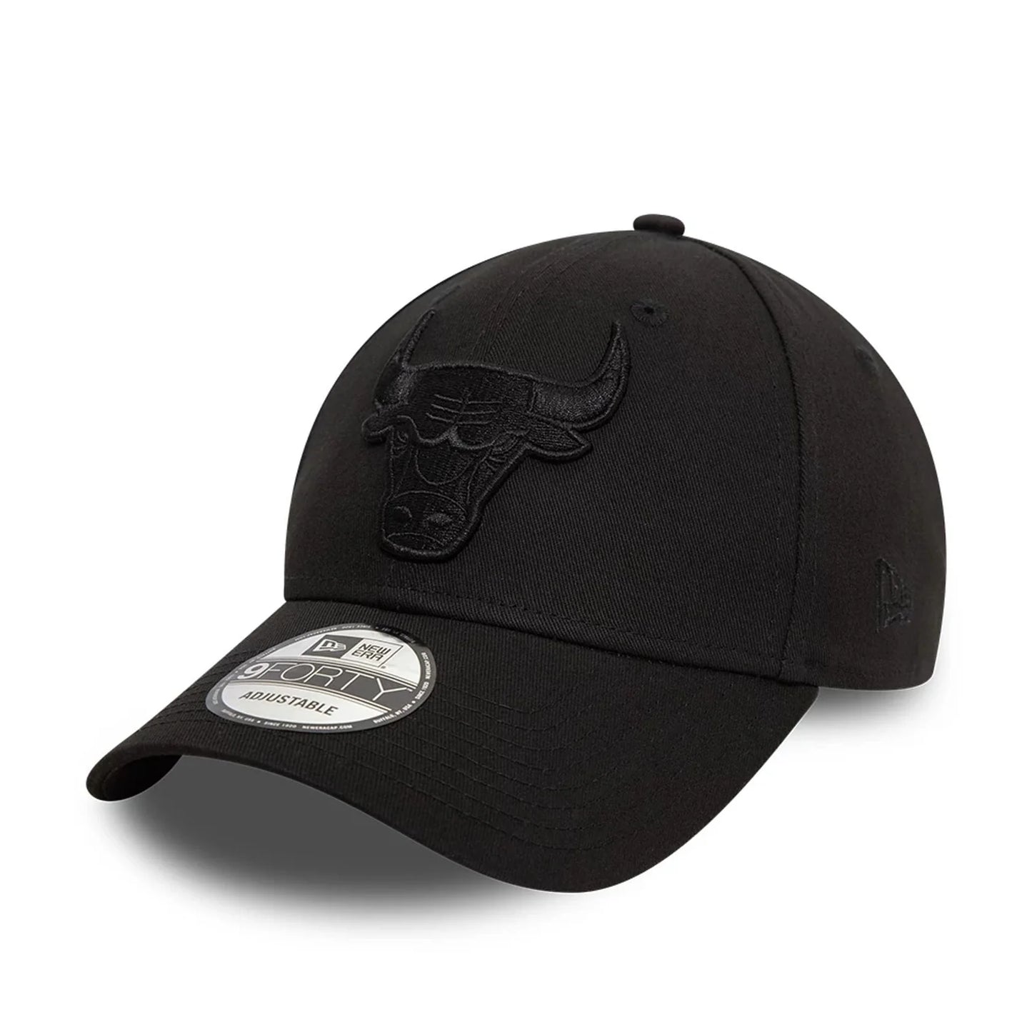 NEW ERA Chicago Bulls NBA Essential Black 9FORTY Adjustable Cap