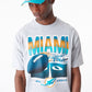 NEW ERA Miami Dolphins NFL Team Graphic Grey Oversized T-Shirt