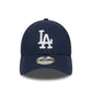 LA Dodgers Linen Navy 9FORTY Adjustable Cap