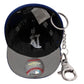 New Era LA Dodgers MLB Mini Cap Dark Blue Key Chain