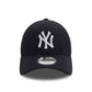NEW ERA New York Yankees MLB Side Patch Navy 9FORTY Adjustable Cap