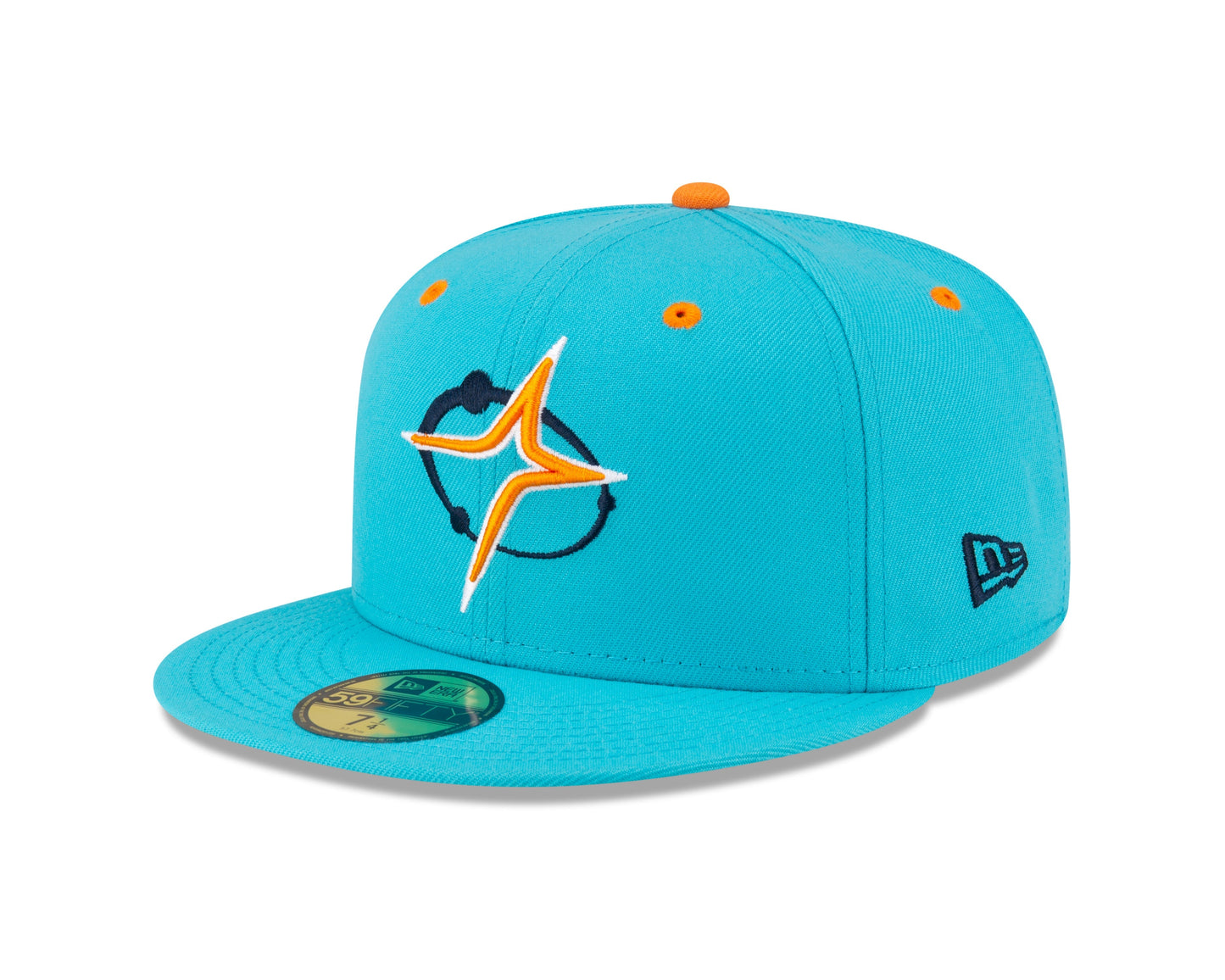 New Era Sugar Land Space Cowboys Blue Theme Nights 59FIFTY Fitted Hat