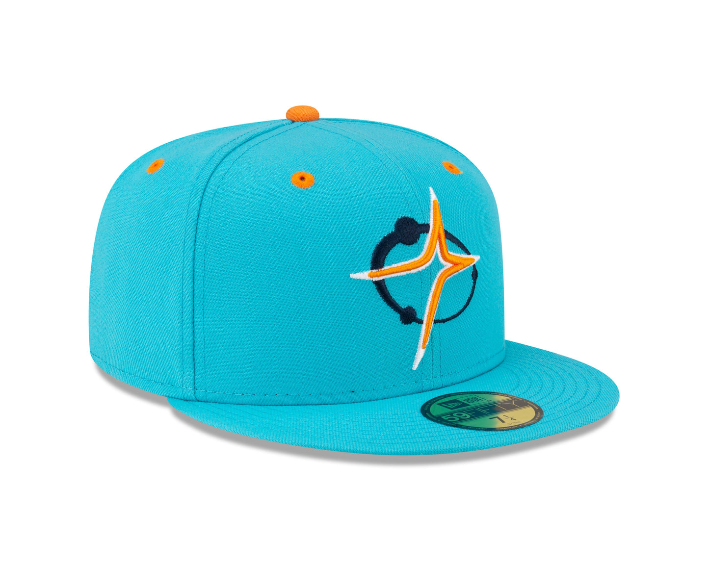 New Era Sugar Land Space Cowboys Blue Theme Nights 59FIFTY Fitted Hat