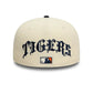 NEW ERA Detroit Tigers MLB Team Wings Light Beige 59FIFTY Fitted Cap