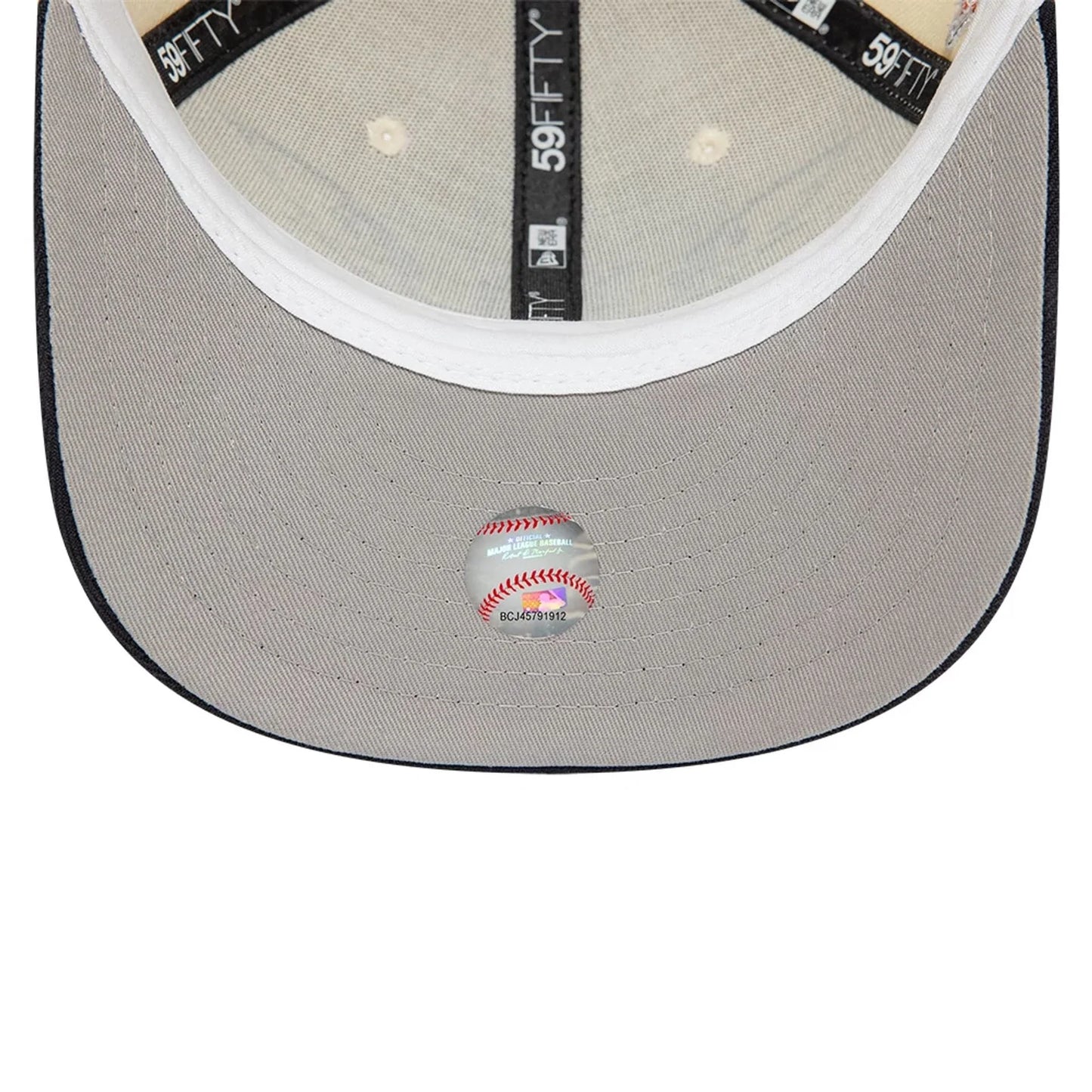 NEW ERA Detroit Tigers MLB Team Wings Light Beige 59FIFTY Fitted Cap