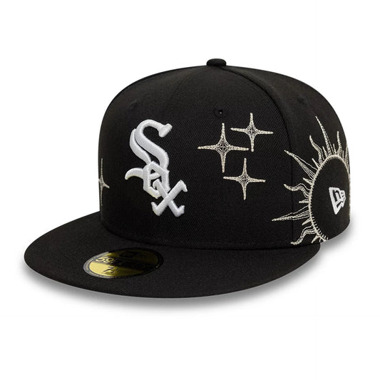 NEW ERA Chicago White Sox MLB Zodiac Black 59FIFTY Fitted Cap
