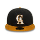 LA Angels Contrast Cord Black 59FIFTY Fitted Cap