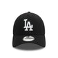 NEW ERA LA Dodgers Melton Wool Black 9FORTY Adjustable Cap