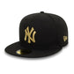 New York Yankees Cooperstown Metallic Black 59FIFTY Fitted Cap