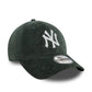 NEW ERA New York Yankees Cord Dark Green 39THIRTY Stretch Fit Cap