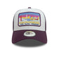 New Era New Era Courchevel Ski Patch Dark Purple 9FORTY A-Frame Trucker Cap