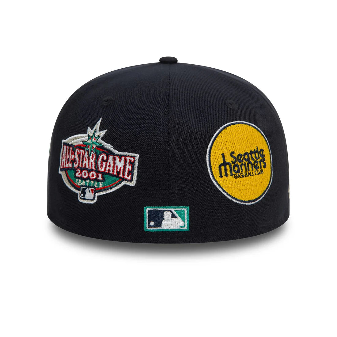 NEW ERA Seattle Mariners MLB Cooperstown Patch Navy 59FIFTY Fitted