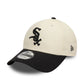 NEW ERA Chicago White Sox Colour Block Cream 9FORTY Adjustable Cap