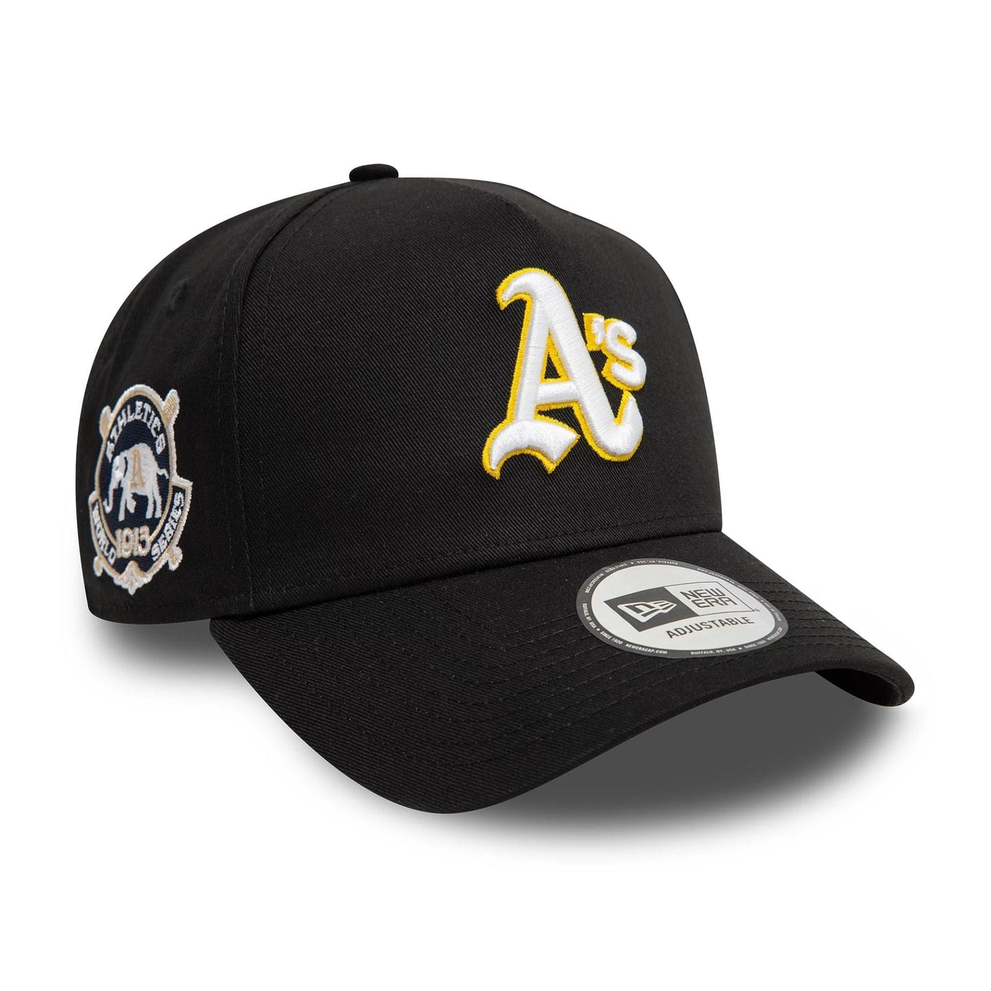 NEW ERA Oakland Athletics World Series Black 9FORTY A-Frame Adjustable Cap