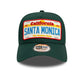 NEW ERA Santa Monica License Plate Dark Green 9FORTY A-Frame Adjustable Cap