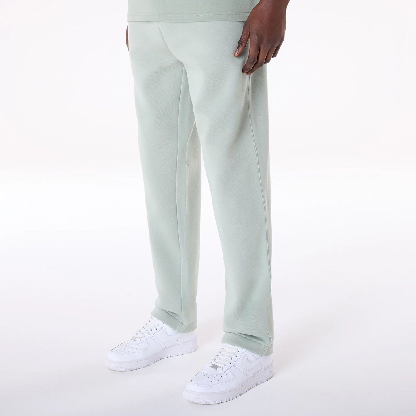NEW ERA Straight Leg Pastel Green Joggers