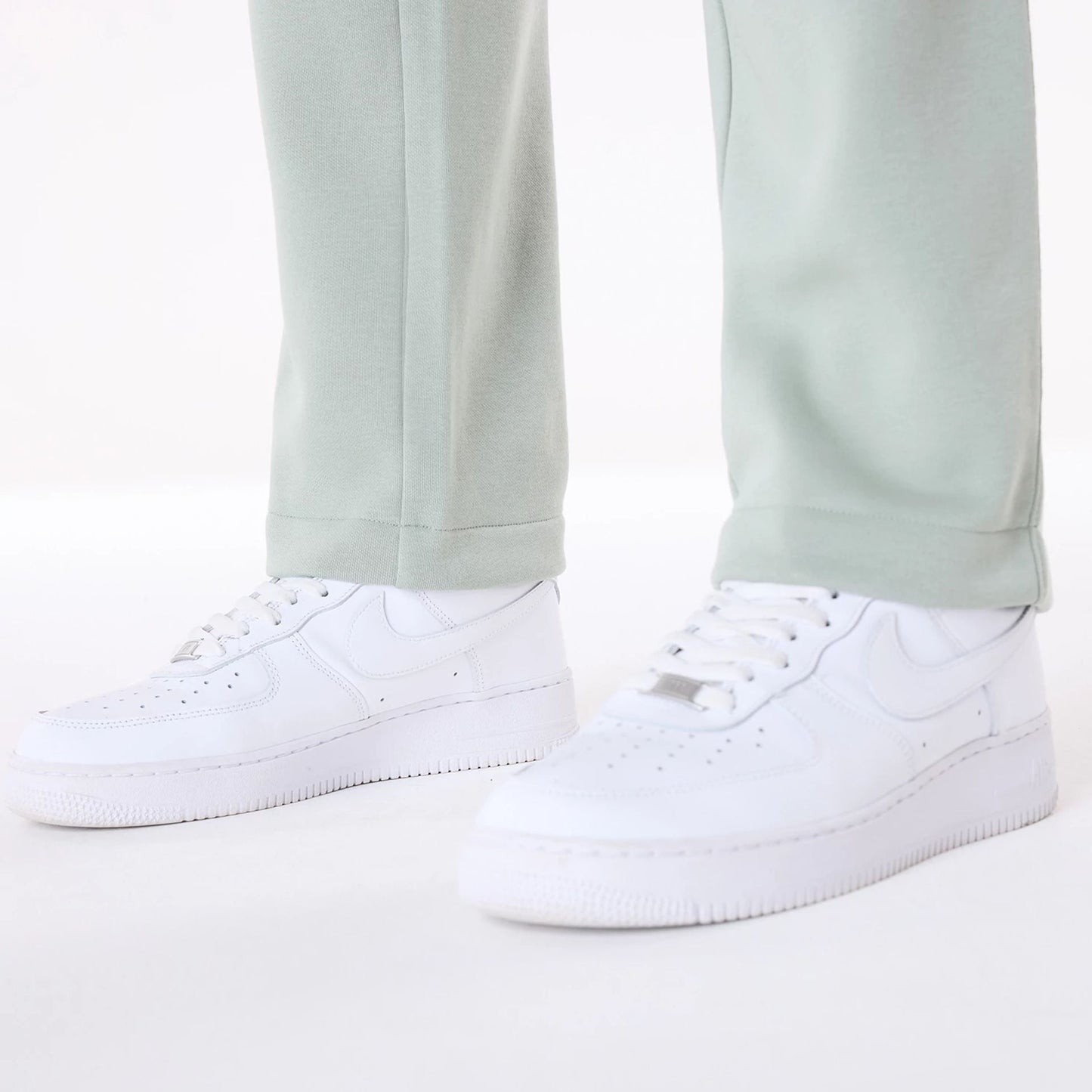 NEW ERA Straight Leg Pastel Green Joggers