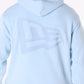 New Era Flag Pastel Blue Oversized Pullover Hoodie
