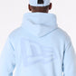 New Era Flag Pastel Blue Oversized Pullover Hoodie