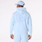 New Era Flag Pastel Blue Oversized Pullover Hoodie
