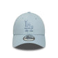 NEW ERA LA Dodgers MLB League Essential Pastel Blue 9FORTY Adjustable Cap