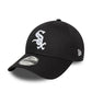 Chicago White Sox MLB Side Patch Black 9FORTY Adjustable Cap