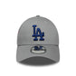LA Dodgers MLB Side Patch Grey 9FORTY Adjustable Cap