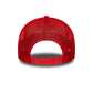 NEW ERA Chicago Bulls NBA Side Patch Red 9FORTY A-Frame Trucker Adjustable Cap