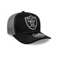 NEW ERA Las Vegas Raiders NFL Black 9SEVENTY Stretch Snap Adjustable Cap