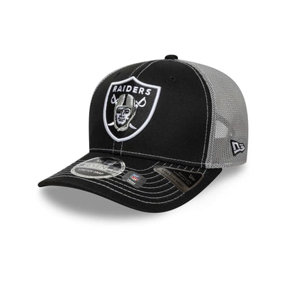 NEW ERA Las Vegas Raiders NFL Black 9SEVENTY Stretch Snap Adjustable Cap