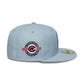 NEW ERA Chicago Cubs Cooperstown Seasonal Pastel Blue 59FIFTY FItted Cap