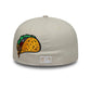 LA Dodgers MLB Food Icon Cream 59FIFTY FItted Cap
