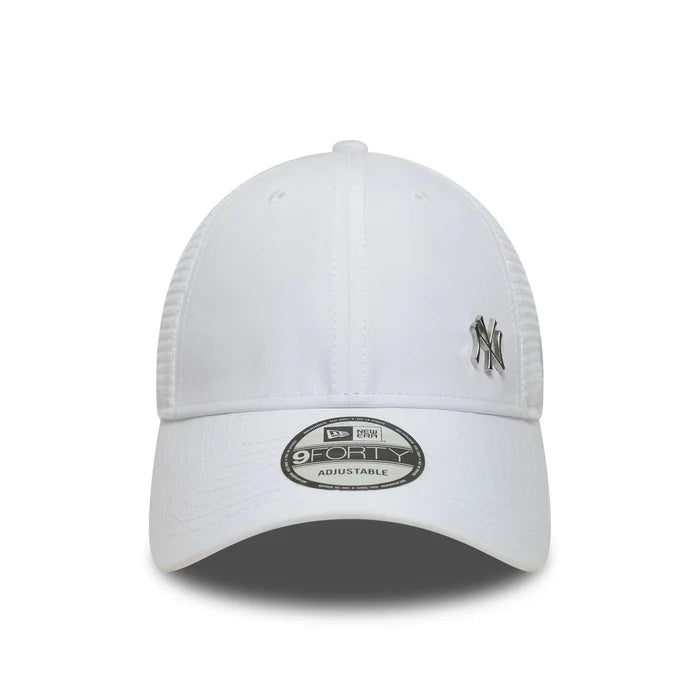 NEW ERA Flawless 9FORTY Trucker Cap New York Yankees White