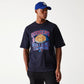 New Era LA Dodgers MLB World Series Navy Oversized T-Shirt