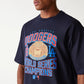 New Era LA Dodgers MLB World Series Navy Oversized T-Shirt