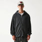 New Era Chicago Bulls NBA Washed Grey Full Zip Hoodie