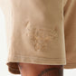 New Era Chicago Bulls NBA Washed Beige Shorts