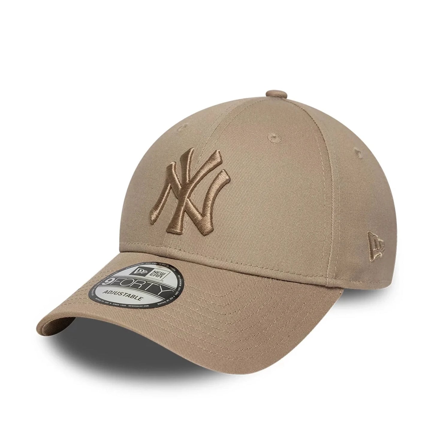 NEW ERA New York Yankees MLB League Essential Pastel Brown 9FORTY Adjustable Cap