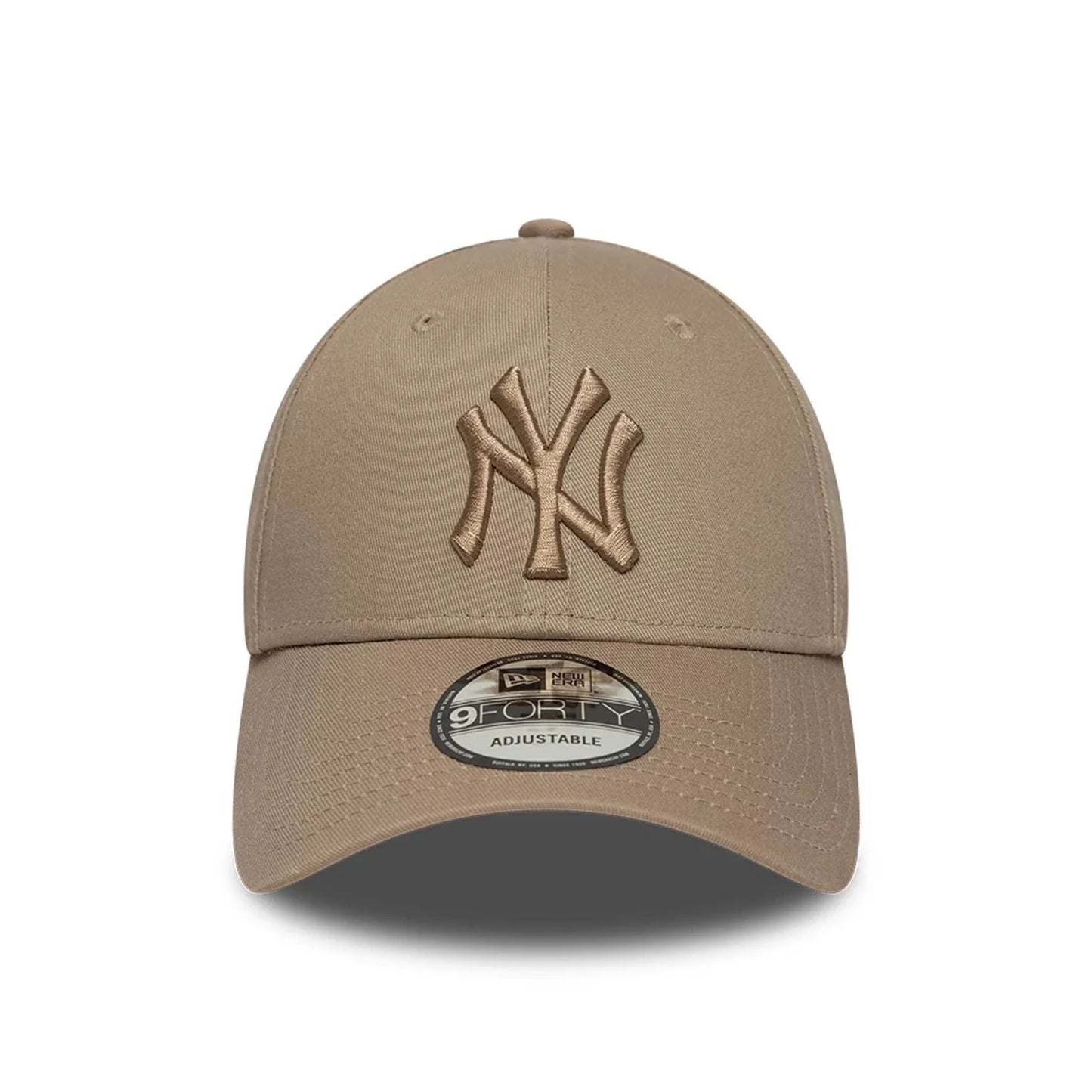 NEW ERA New York Yankees MLB League Essential Pastel Brown 9FORTY Adjustable Cap