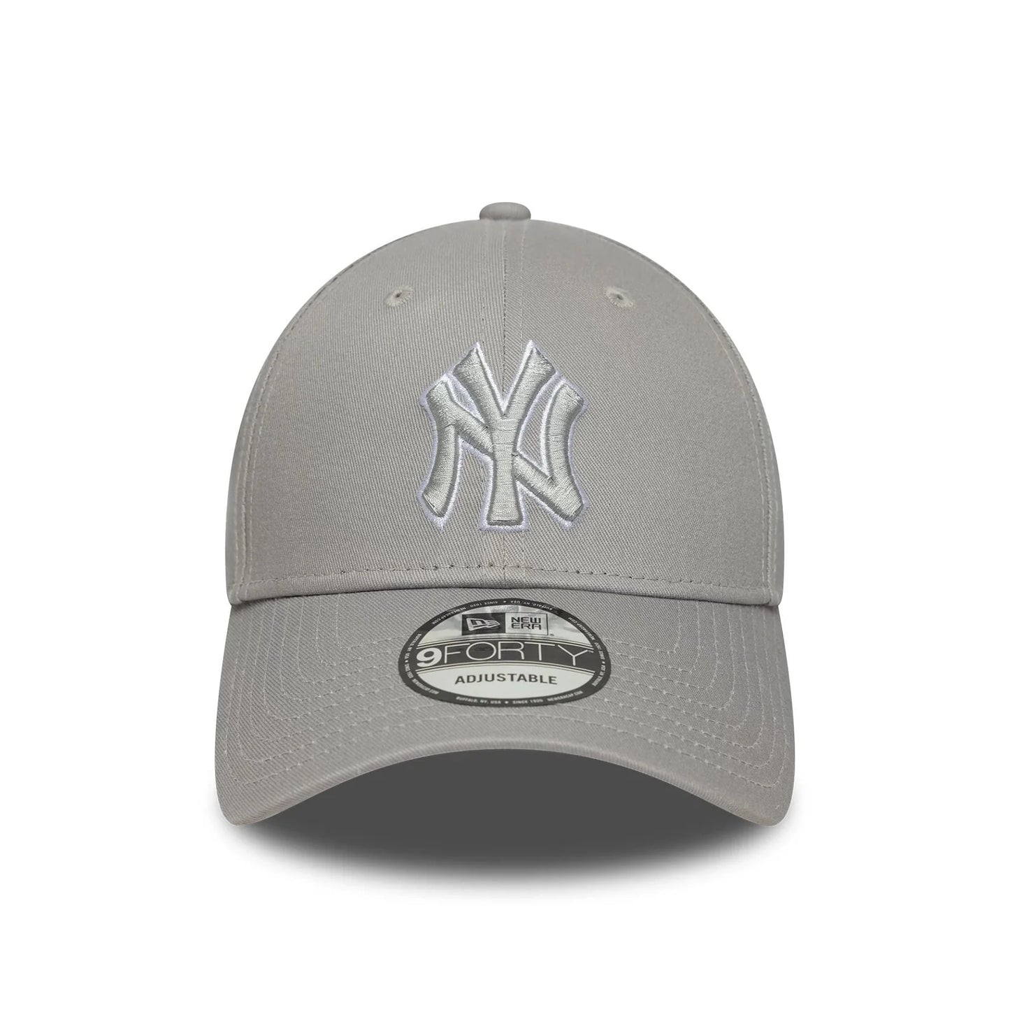 New Era New York Yankees MLB Outline Grey 9FORTY Adjustable Cap