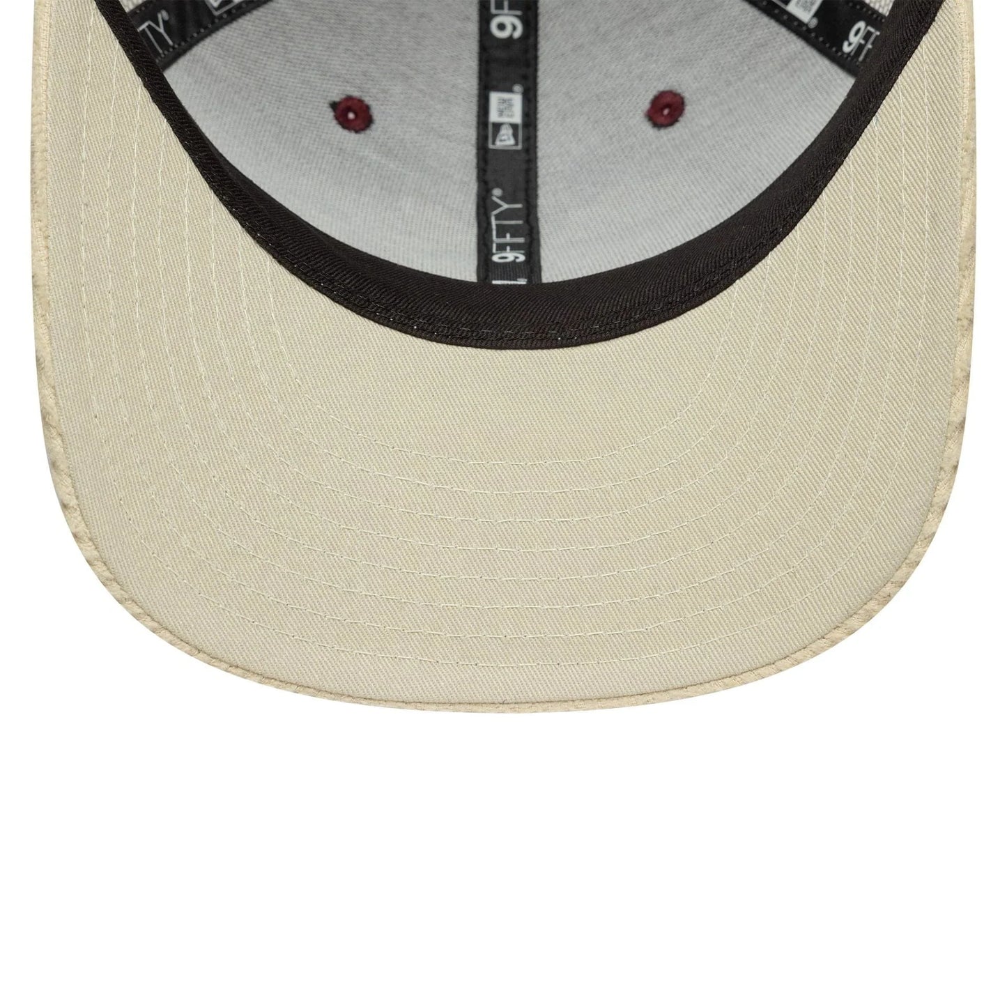 NEW ERA Cord Visor Dark Red 9FIFTY Pre-curved Trucker Snapback Adjustable Cap