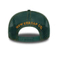 NEW ERA New Era Cord Visor Dark Green 9FIFTY Pre-curved Trucker Snapback Adjustable Cap