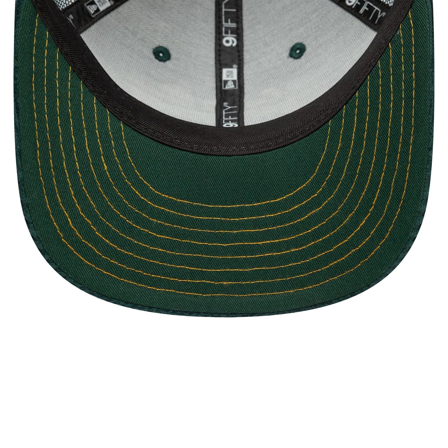 NEW ERA New Era Cord Visor Dark Green 9FIFTY Pre-curved Trucker Snapback Adjustable Cap