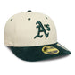 NEW ERA Oakland Athletics MLB Cord Cream Low Profile 59FIFTY Fitted Cap