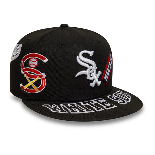 New Era Chicago White Sox MLB All Over Black 59FIFTY Fitted Cap