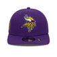 NEW ERA Minnesota Vikings NFL Patch Purple 9SEVENTY Stretch-Snap Adjustable Cap