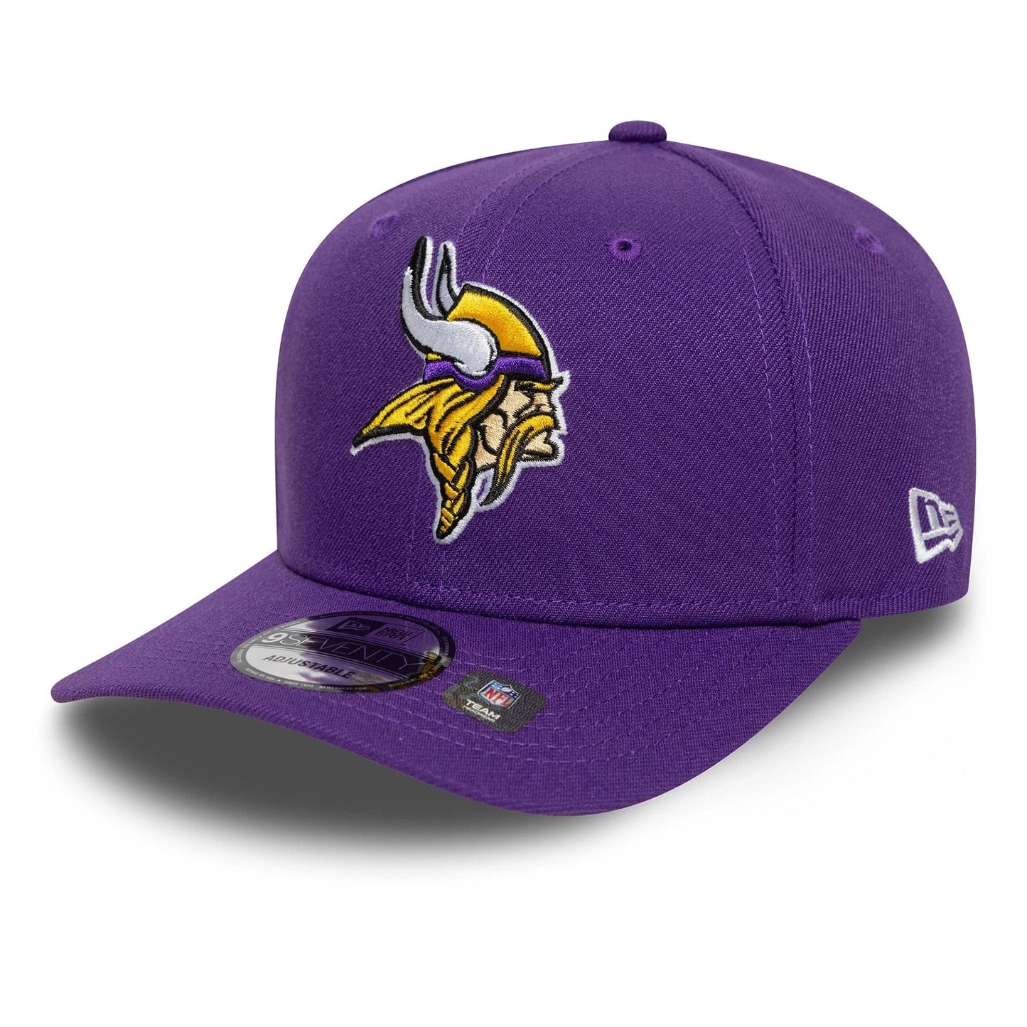 NEW ERA Minnesota Vikings NFL Patch Purple 9SEVENTY Stretch-Snap Adjustable Cap