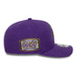 NEW ERA Minnesota Vikings NFL Patch Purple 9SEVENTY Stretch-Snap Adjustable Cap