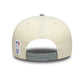 NEW ERA Boston Celtics NBA Cord Visor Cream Pre-curved 9FIFTY Snapback Adjustable Cap