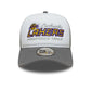 NEW ERA LA Lakers NBA Graphic Grey 9FORTY A-Frame Trucker Adjustable Cap